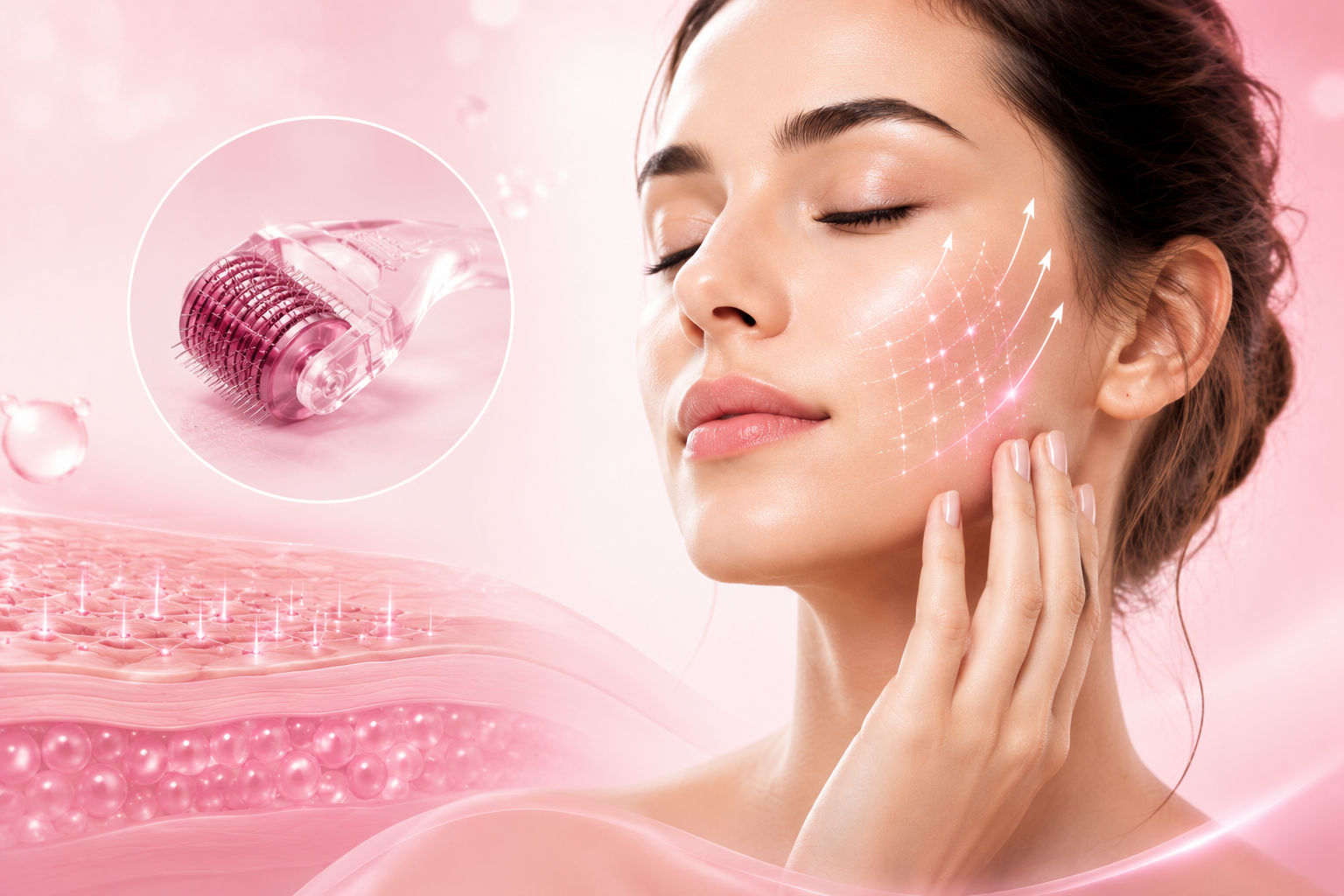 مزونیدلینگ چیست؟ روش درمانی غیرتهاجمی برای جوانسازی و لیفت پوست