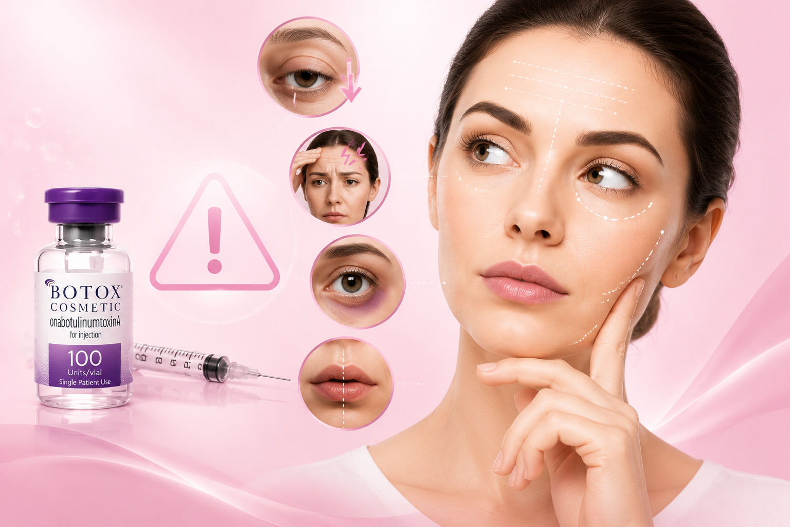 عوارض بوتاکس؛ همه‌چیز درباره خطرات و راهکارهای پیشگیری