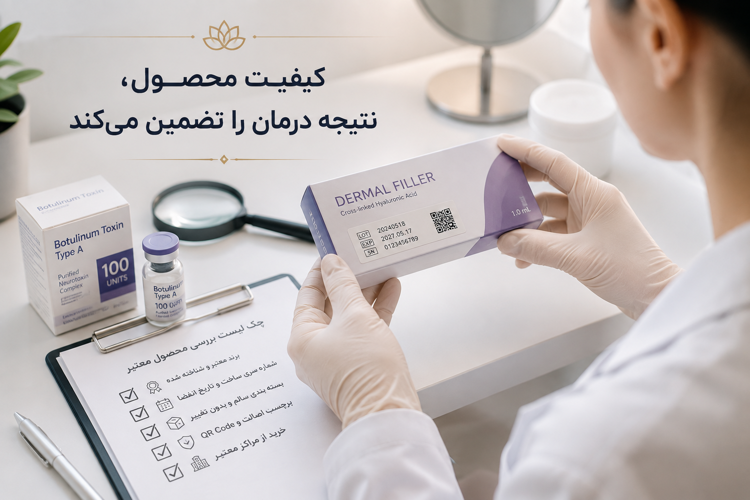 چرا معاینه قبل از تزریق مهم تر است؟