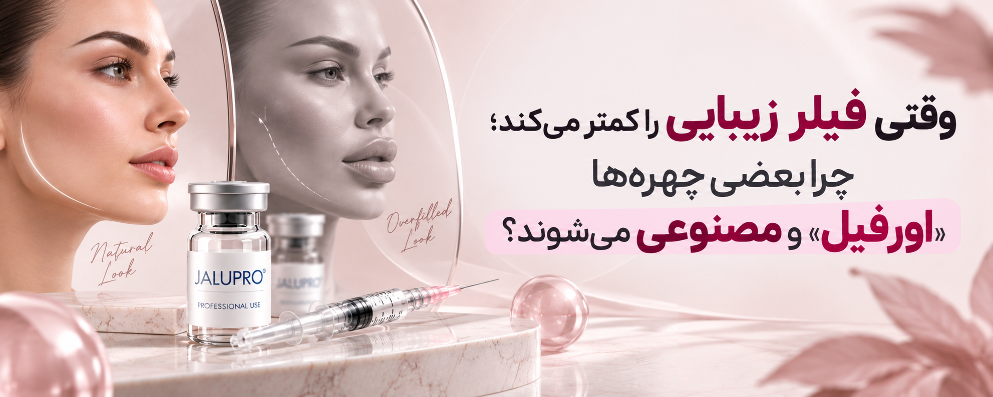 وقتی فیلر زیبایی را کمتر می‌کند؛ چرا بعضی چهره‌ها «اورفیل» و مصنوعی می‌شوند؟
