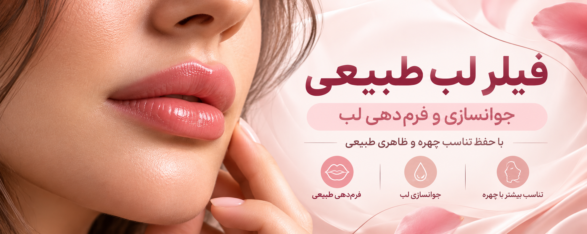 فیلر لب طبیعی؛ چطور نتیجه‌ای ظریف و متناسب با چهره داشته باشیم؟